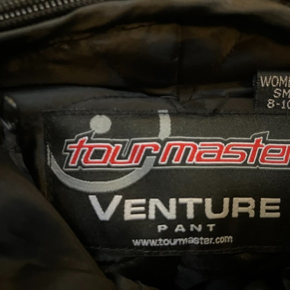 New, Size Small , Black Motorcycle Overpants, Waterproof with Removable Armor - Picture 9 of 10